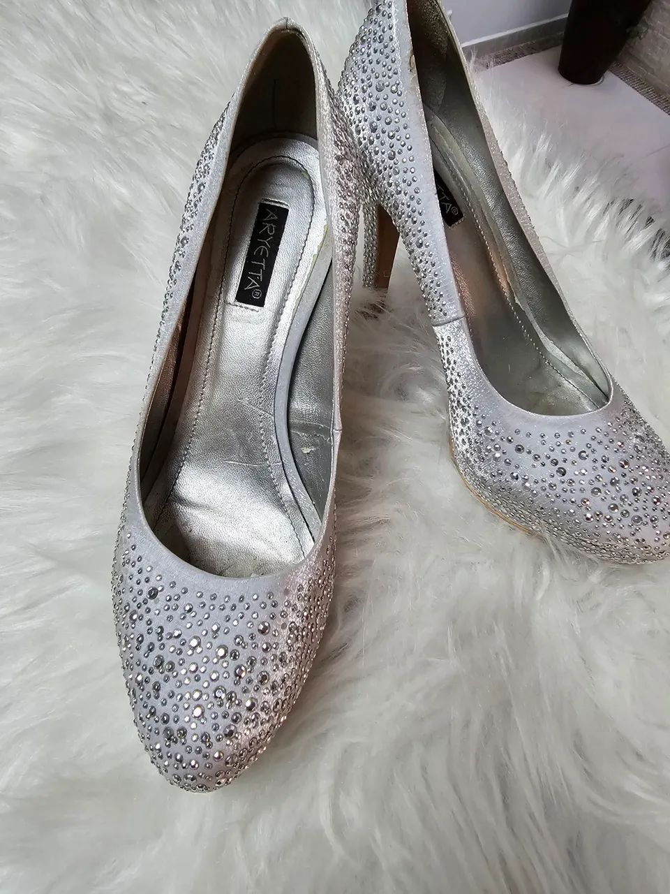 Sapato feminino prata - Foto 5