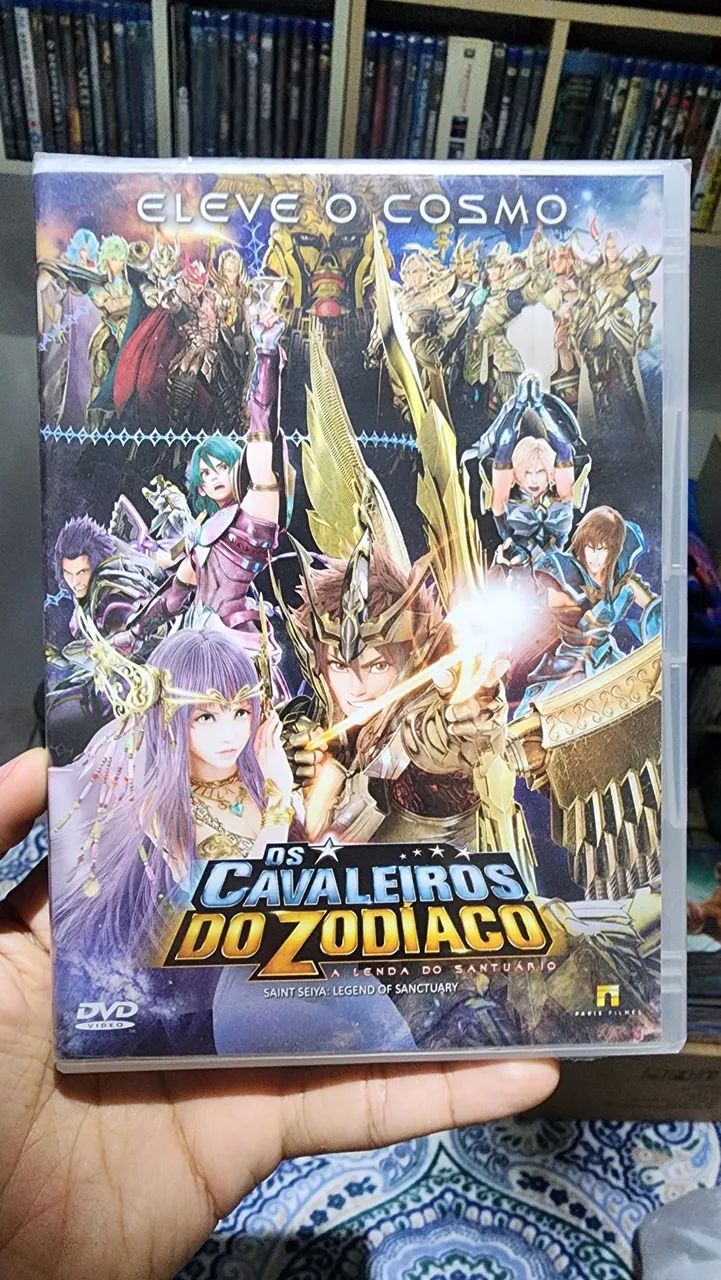Dvd Os Cavaleiros Do Zodíaco A Lenda Do Santuário Semi Novo - CDs