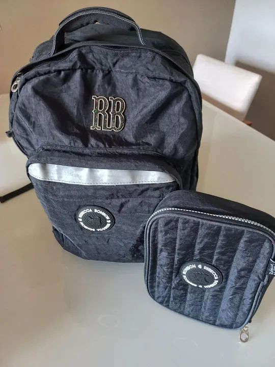 Mochila Rebecca Bonbon Preta + Estojo