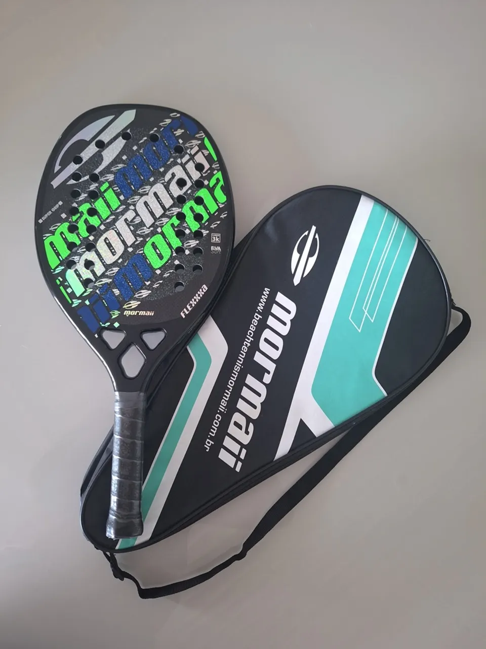 Raquete Beach Tennis Mormaii Flexxxa + Capa
