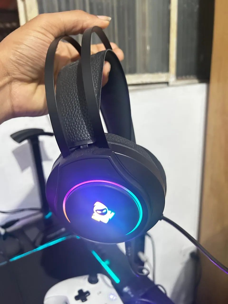 Headset Gamer HyperX com Iluminação RGB