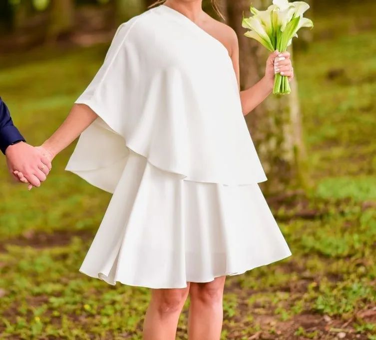 Vendo vestido branco civil  - Foto 3