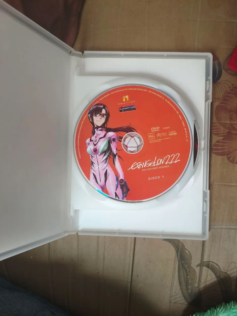 DVD DUPLO EVANGELION 1.1 - VOCÊ (NÃO) ESTÁ SÓ - C/ POSTER E C/ LUVA. - Foto 4