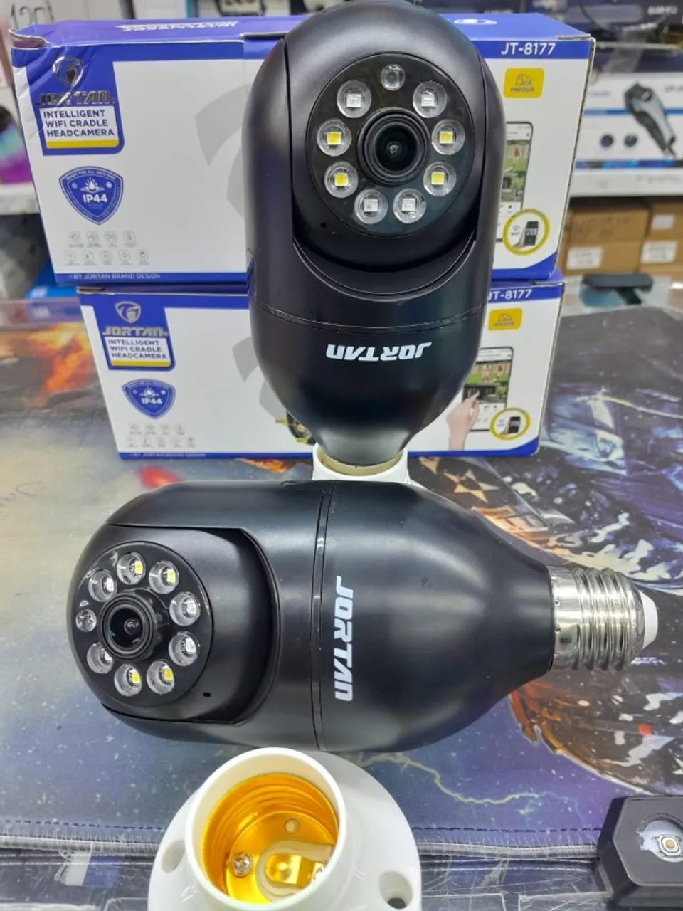 Câmera Lâmpada Preta  - Foto 6