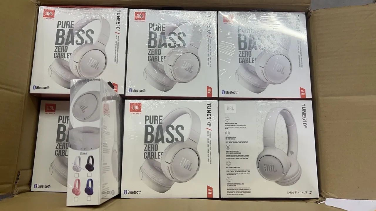 Fone de Ouvido JBL Tune 510BT - Branco - Foto 4