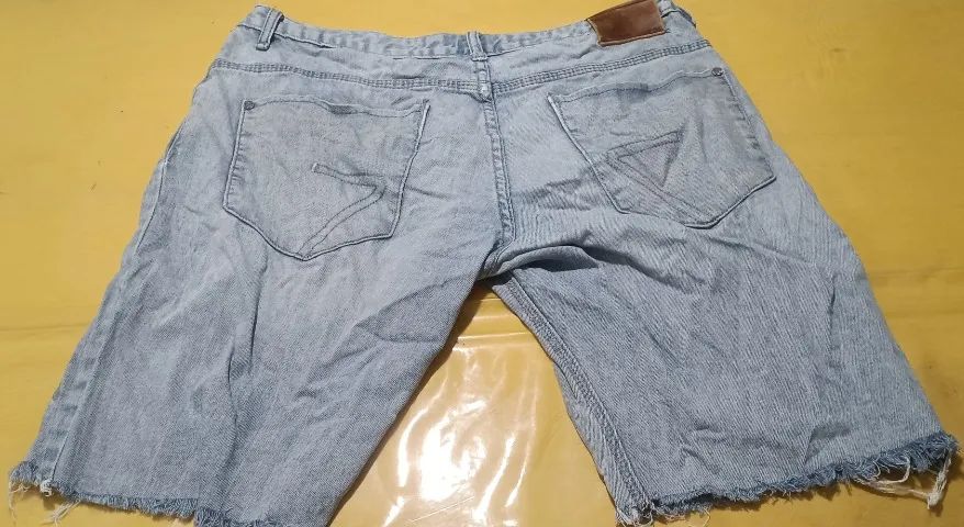 Bermuda Jeans Montovani Customizada Handbook  - Foto 4