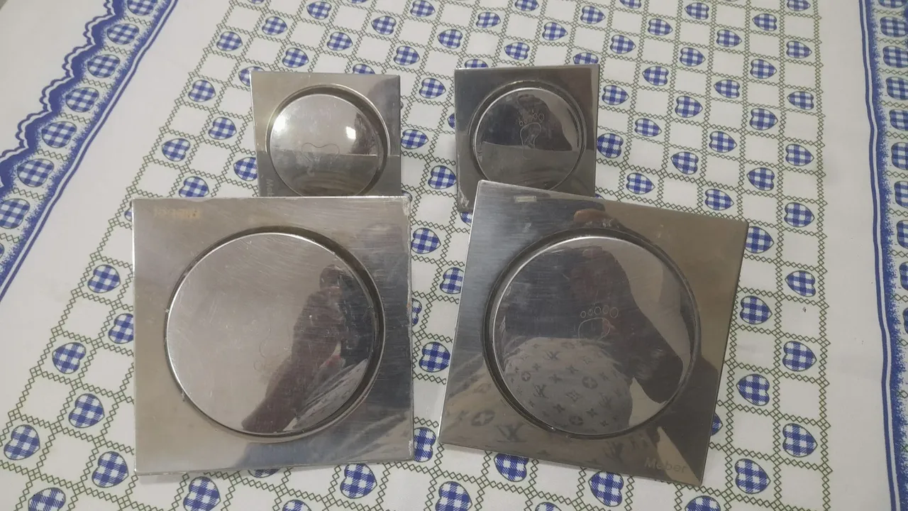 Ralos de Chuveiro em Aço Inox