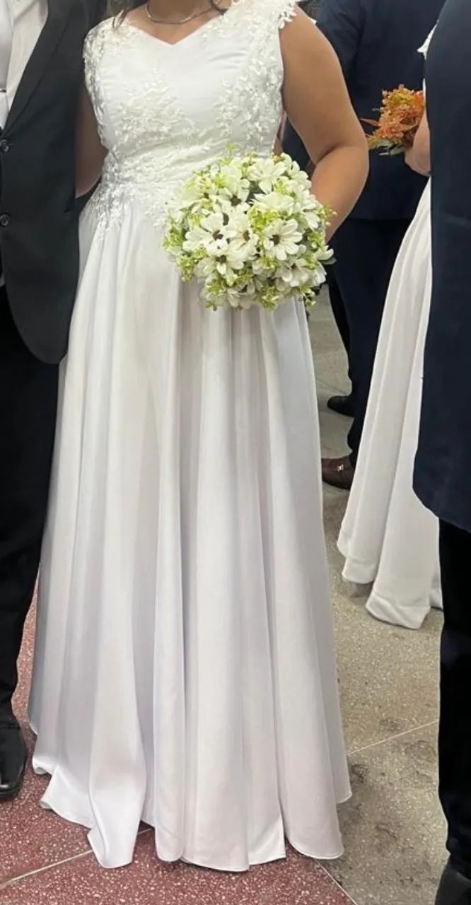 Vestido de noiva branco