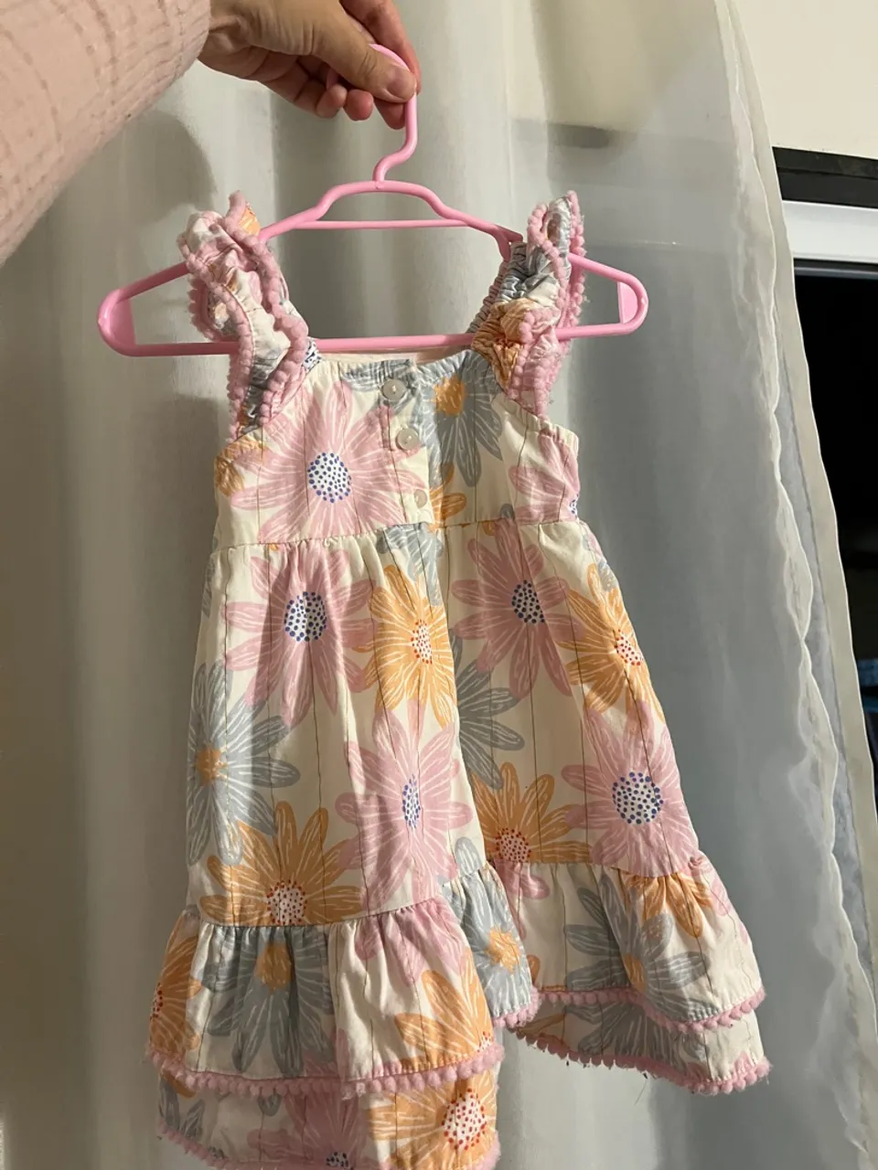 Vestido floral infantil