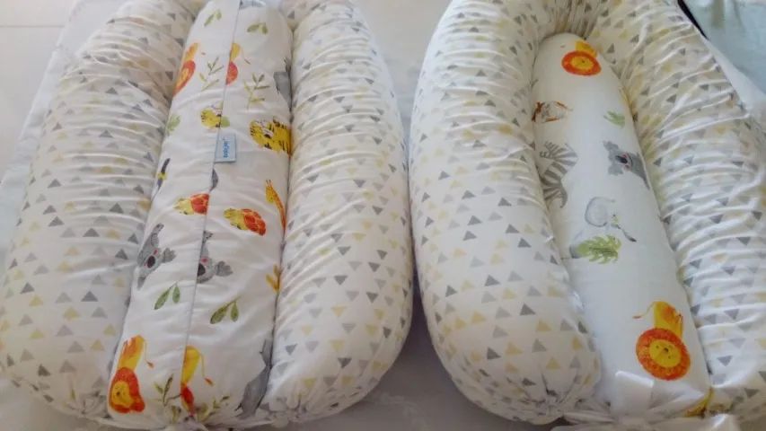 kit com 4 peças para mini cama ou berço