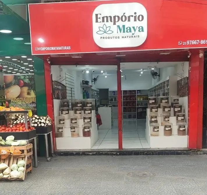 Passo ponto loja de produtos naturais funcionando