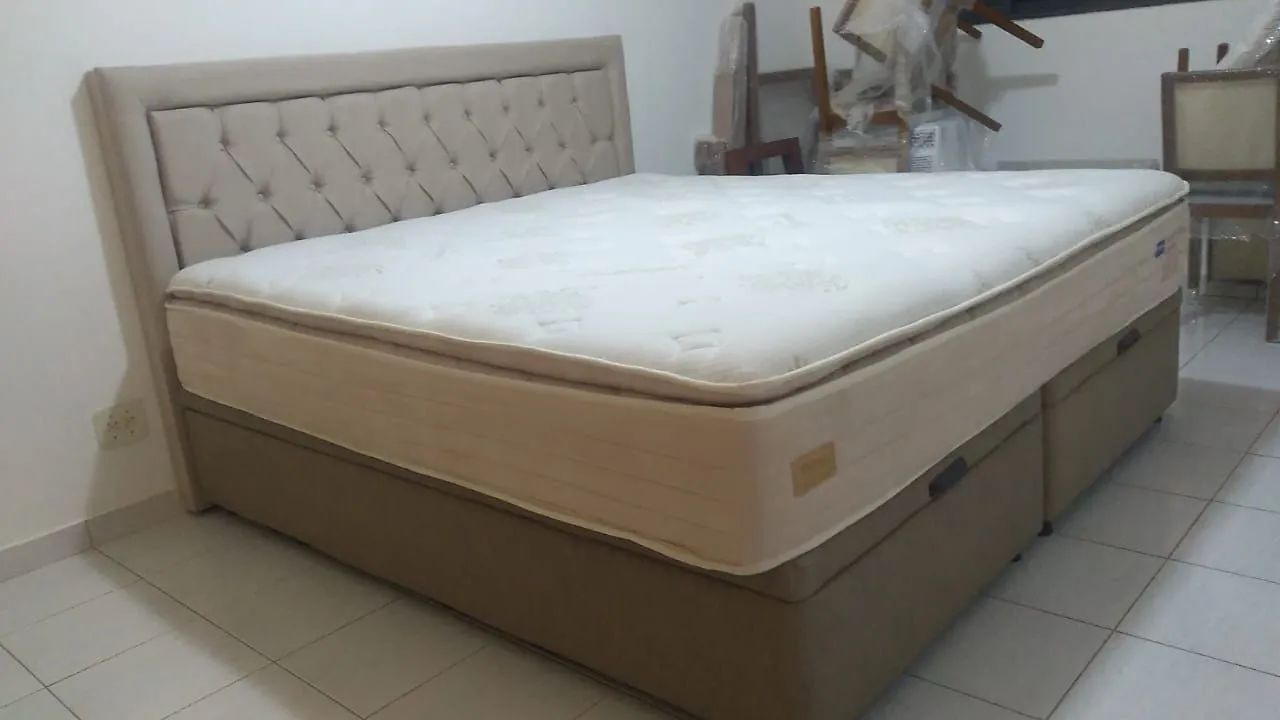 Cama Box Casal com Cabeceira - Foto 2