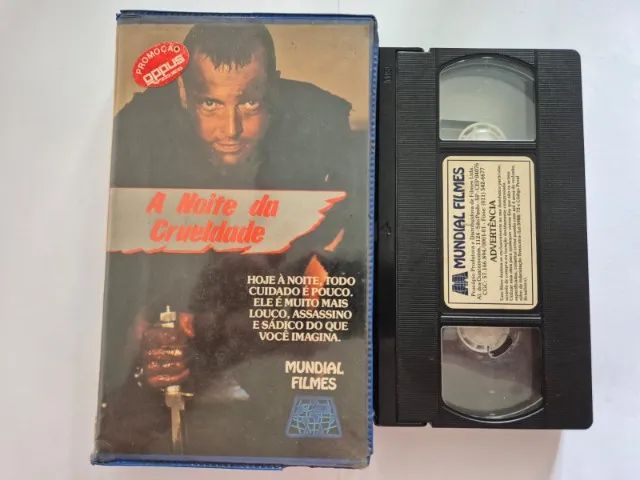 VHS A Noite da Crueldade Legendado Original - Foto 3