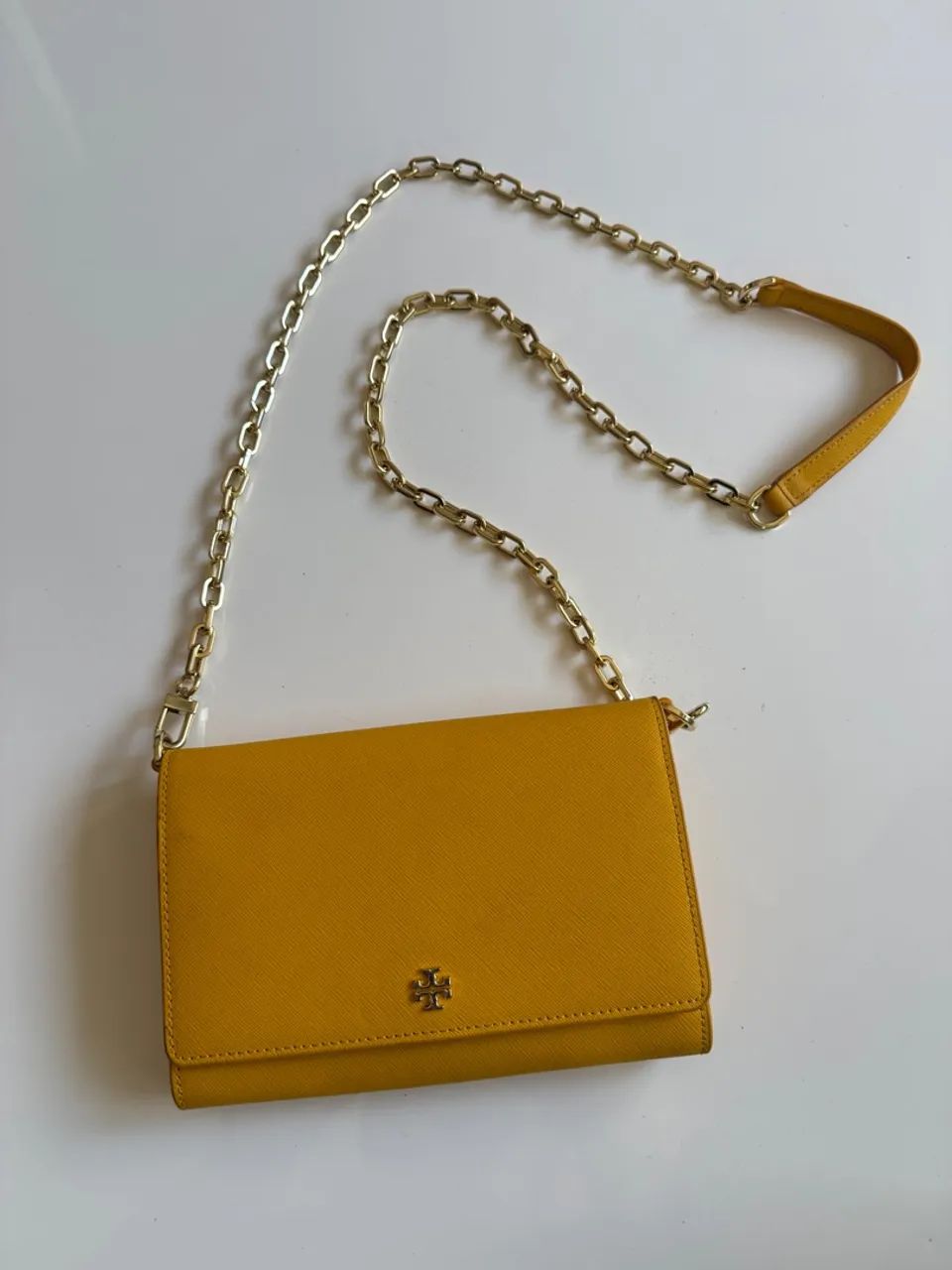 Bolsa Tory Burch Amarela - Foto 2