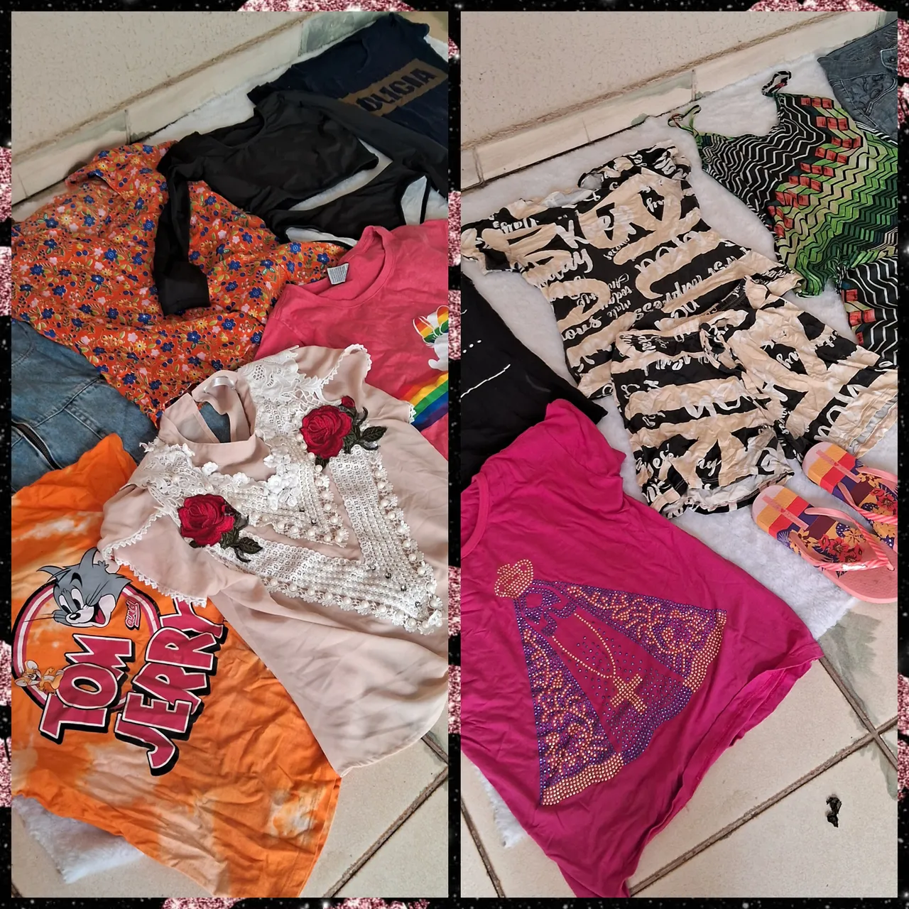 25 itens. - Lote meninas - 10 anos