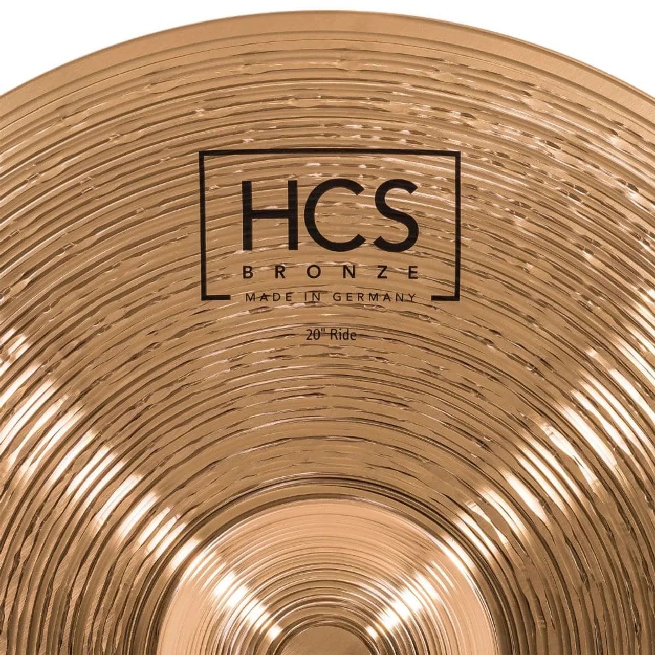 Prato de Bateria Ride Condução 20 polegadas Meinl HCS Bronze (B8) - Foto 2