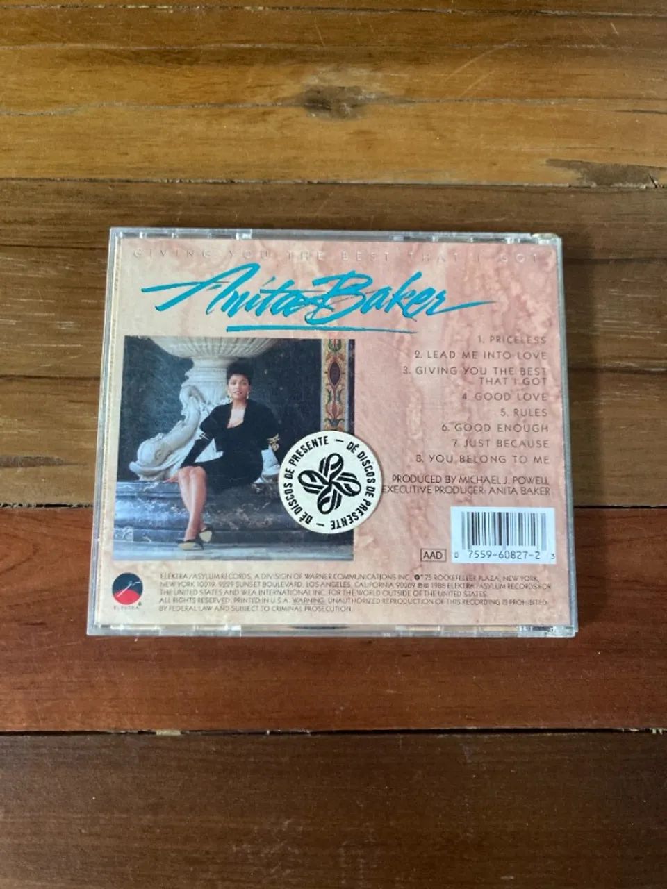 Anita Baker - CD - Giving You The Best That I Got  - Foto 3