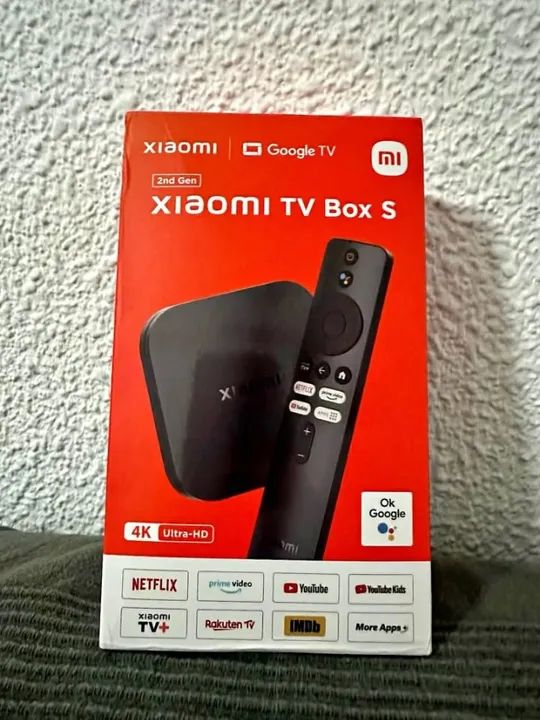 Mi Tv Box S 2ª Gerac?a?o 4k com Google Tv