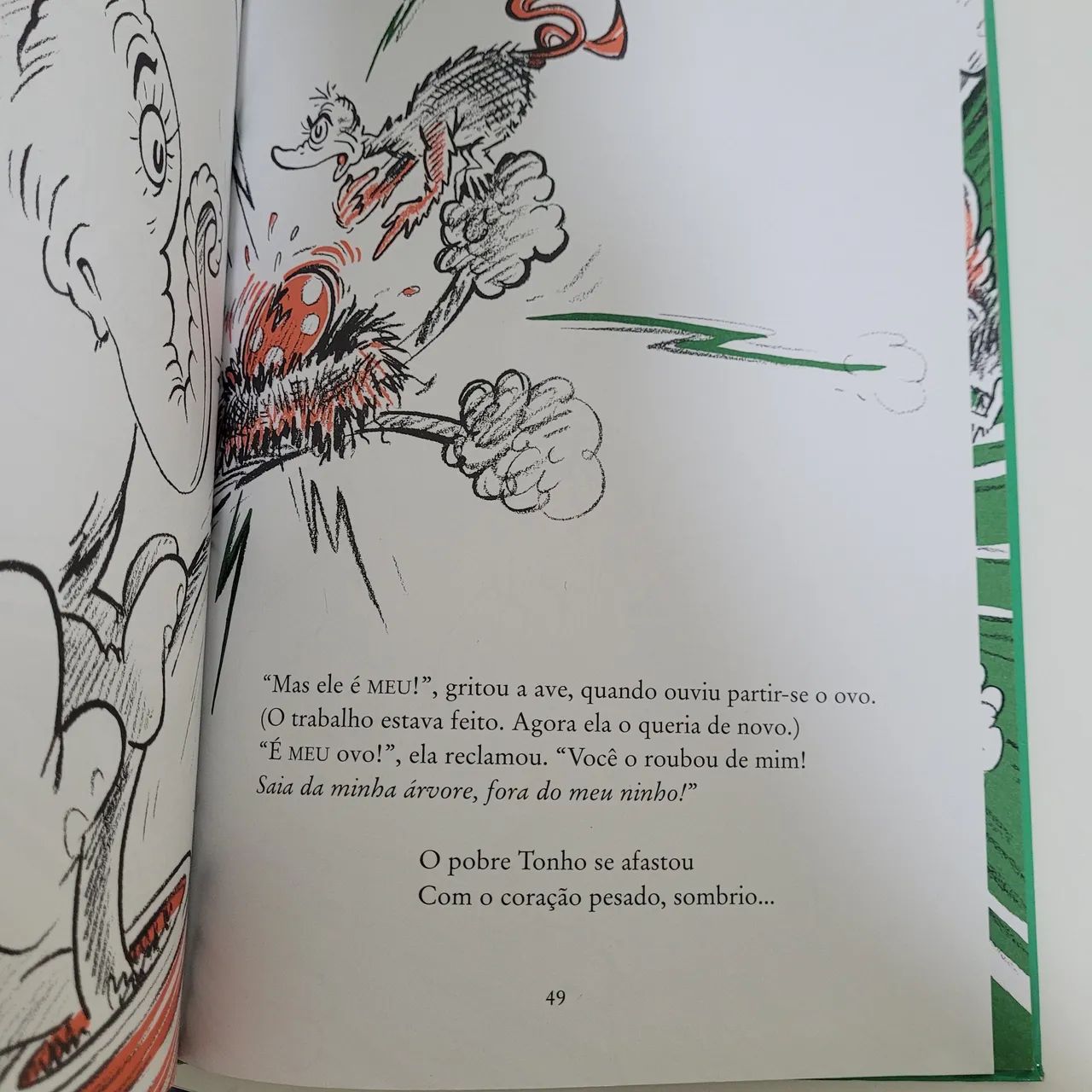 Livro Tonho Choca O Ovo - Dr. Seuss - Foto 3