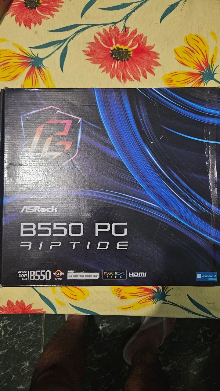 Placa-mãe ASRock B550 PG Riptide ATX