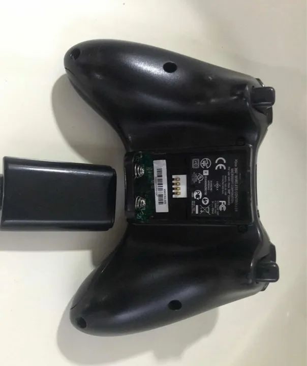 Controle Xbox 360 Preto - Foto 3