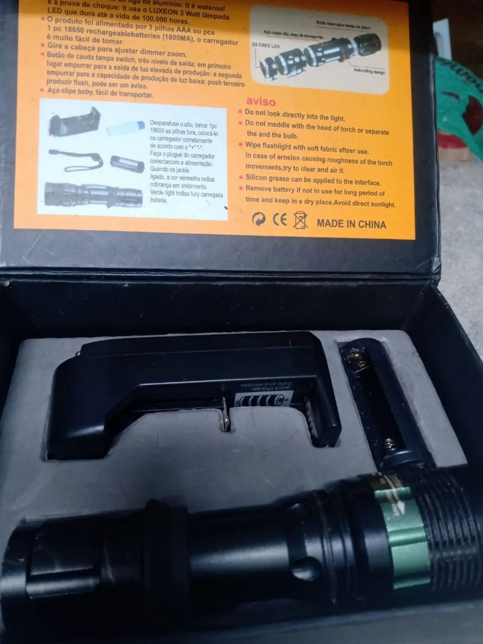 R$70 lanterna de led - Foto 2