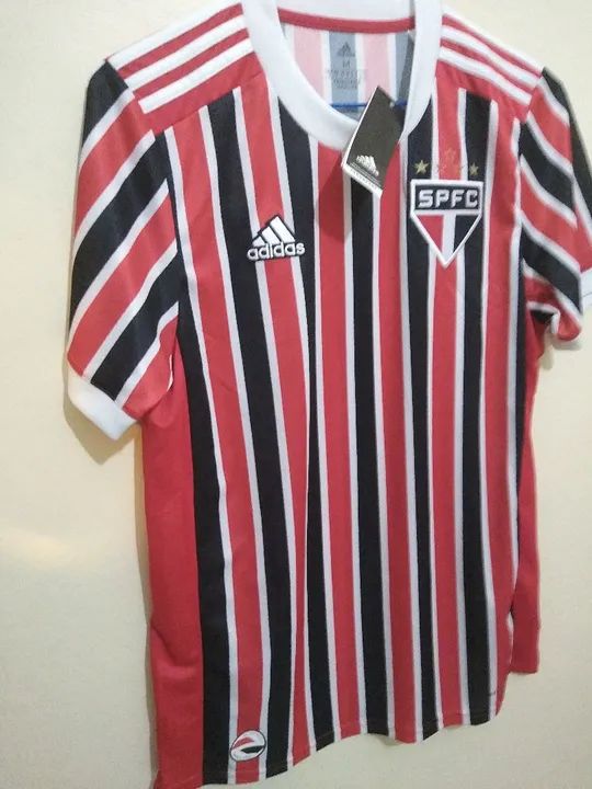 Camisa de Futebol São Paulo Adidas - Tamanho M