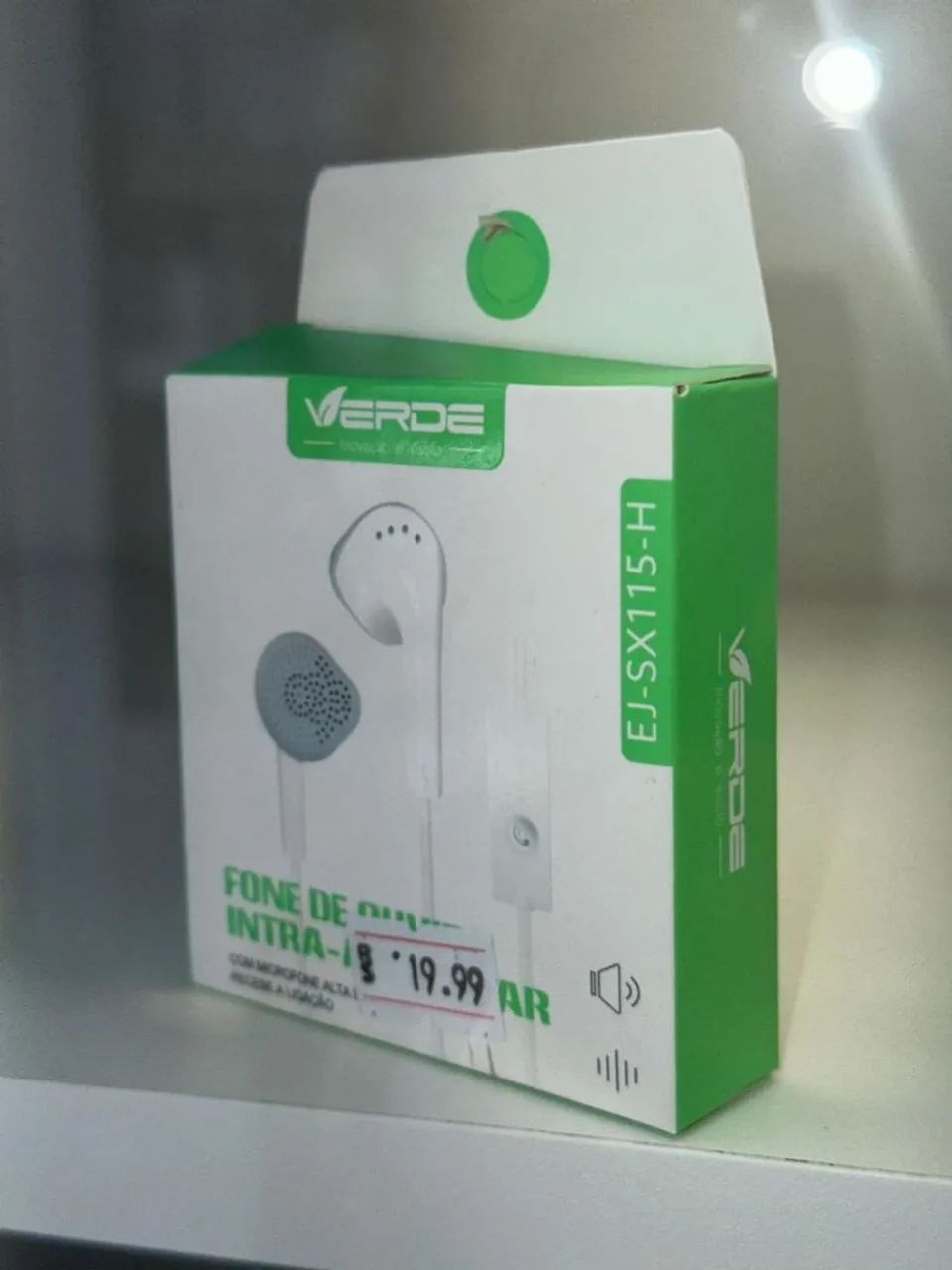 FONE DE OUVIDO P2 INTRA-AURICULAR COM MICROFONE