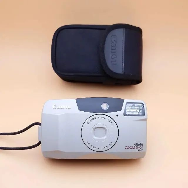 Câmera Canon - Prima Zoom Shot - Date Ai Af - Canon Zoom