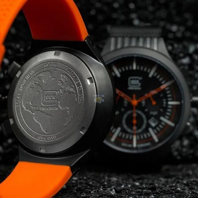 Relógio Glock Watch Global Solar Chrono Set Gwc-0003 - Foto 4