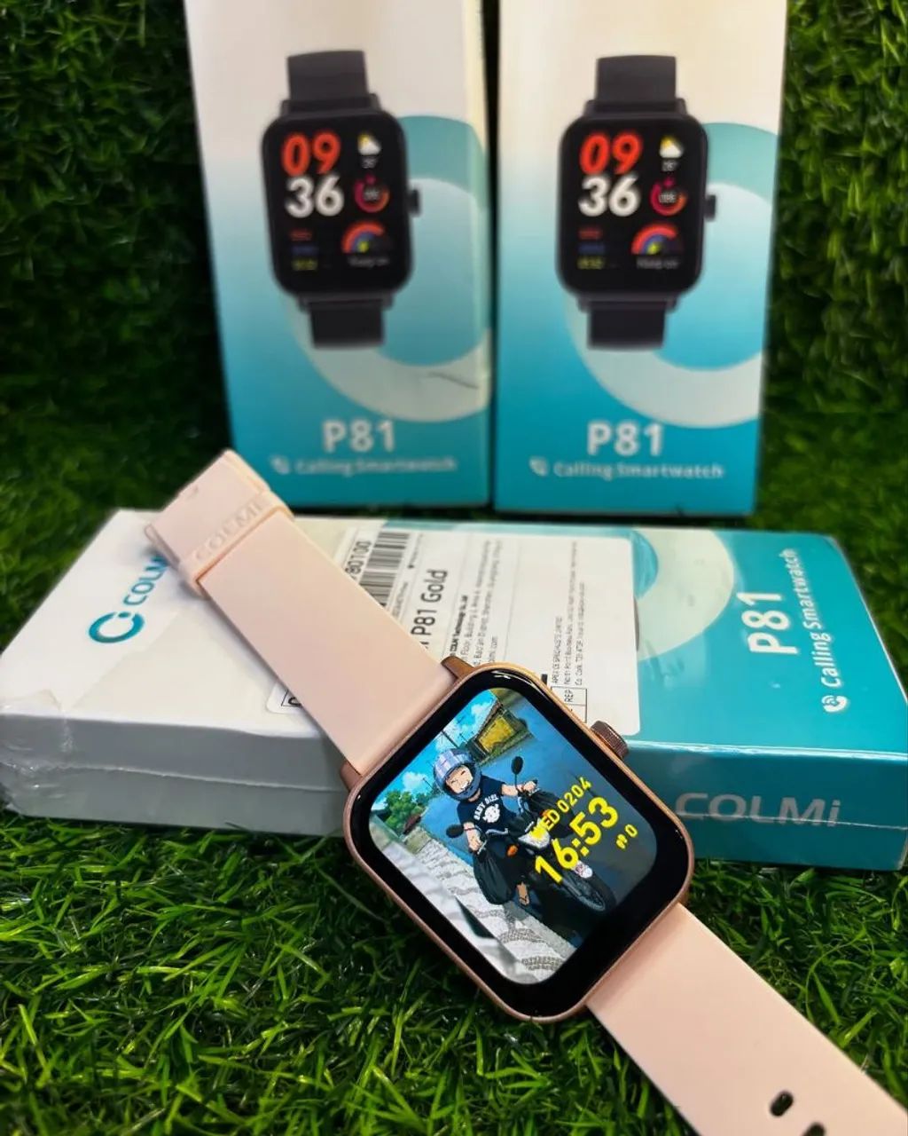 Smartwatch Colmi P81 - Tela Colorida e Elegância