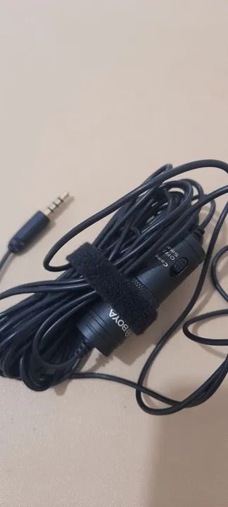 Microfone Lapela Boya By-M1 - Com fio - Foto 5
