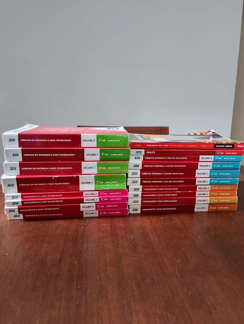 Livros 1 ° Ano do Ensino Médio  - SFB (Sistema Farias de Brito)