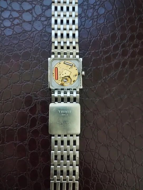 Relógio Tissot 1853  Square L910 feminino  - Foto 5