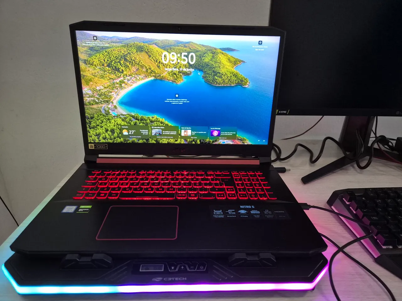 "notebook gamer 17 polegadas" no Brasil