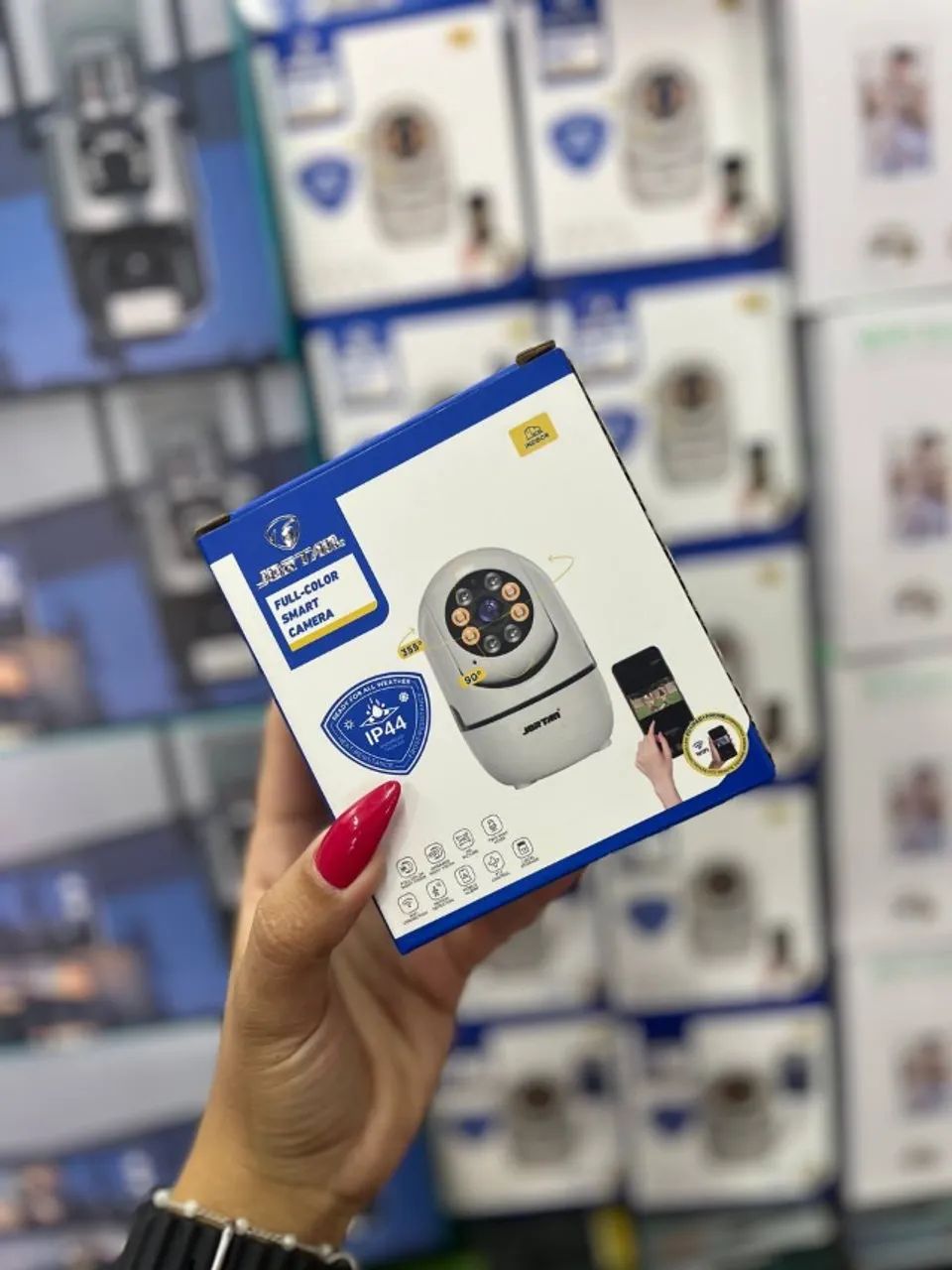  Câmera de Segurança Interna - JORTAN - 1 Antena - Foto 3