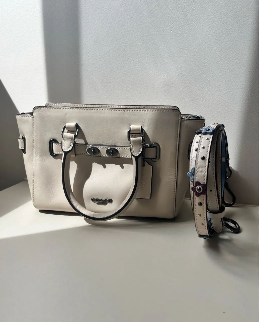 Bolsa Coach bege 