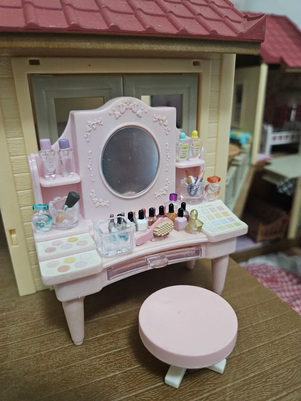 Sylvanian families penteadeira de cosméticos