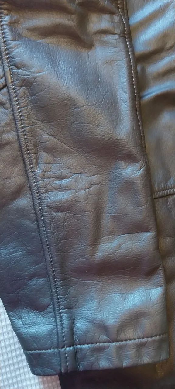 Jaqueta de Couro Masculino - Foto 3