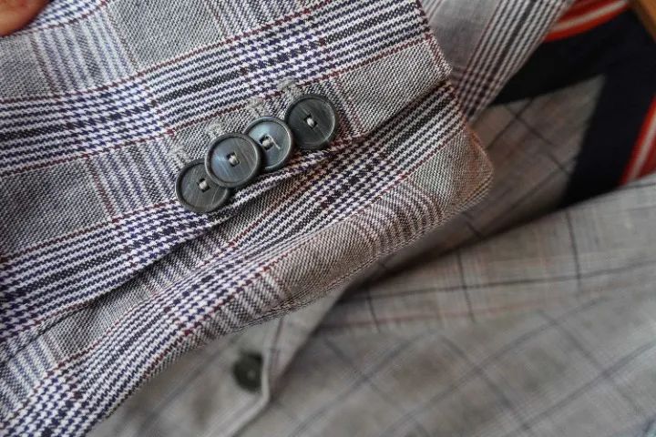 blazer italiano linho xadrez pinko - Foto 3