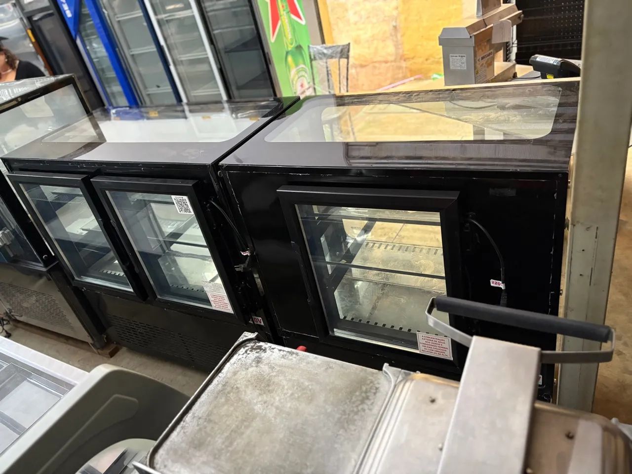10X Vitrines Refrigeradas Padaria 1 Mês de Uso !!!! - Foto 4