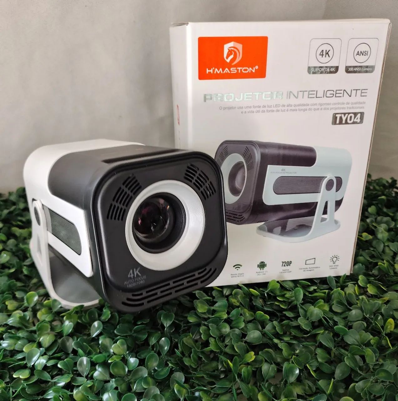 Projetor 4K Auto Focus HY-320 - Foto 4