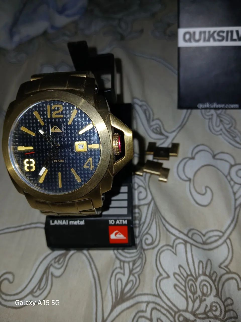 Relógio Quiksilver Novo com Acessórios - Foto 5