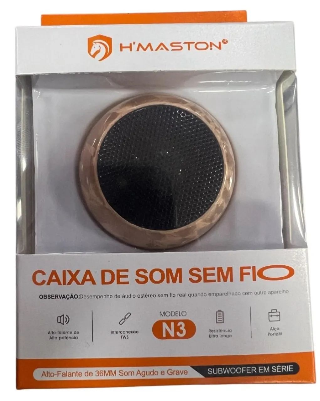 Mini Caixa De Som Hmaston Bluetooth N3 - Foto 3