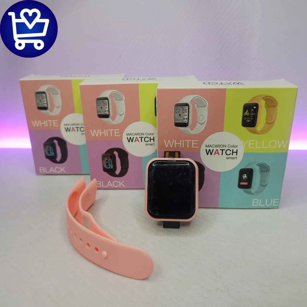 Smartwatch Macaron Color - Diversas Cores - Foto 4