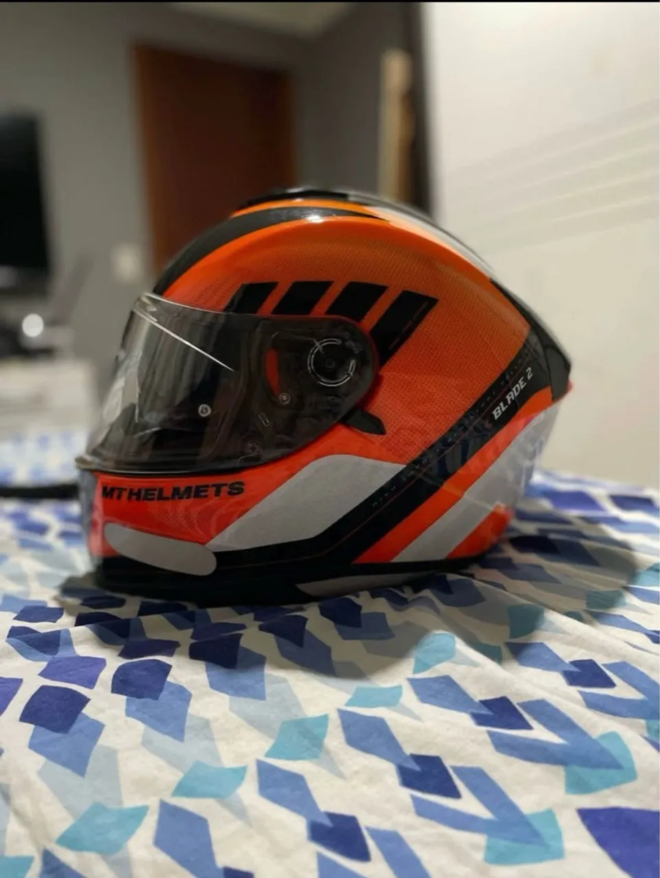 Capacete MT Blade 2 Laranja