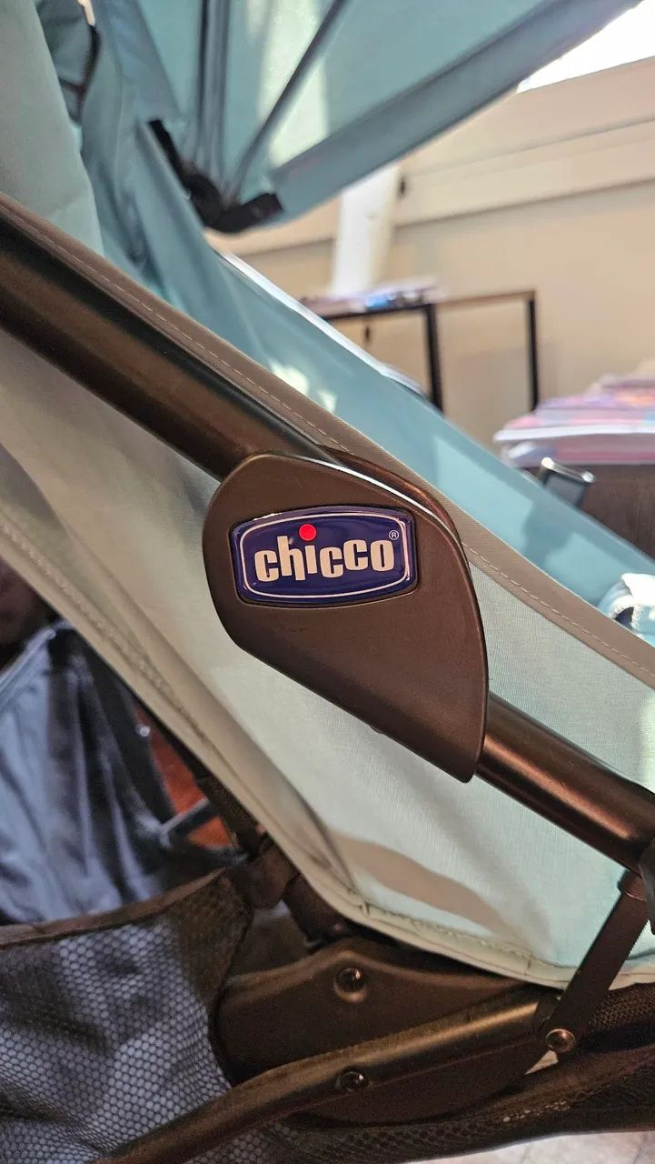 Carrinho de Bebê Chicco Liteway Azul - Foto 3