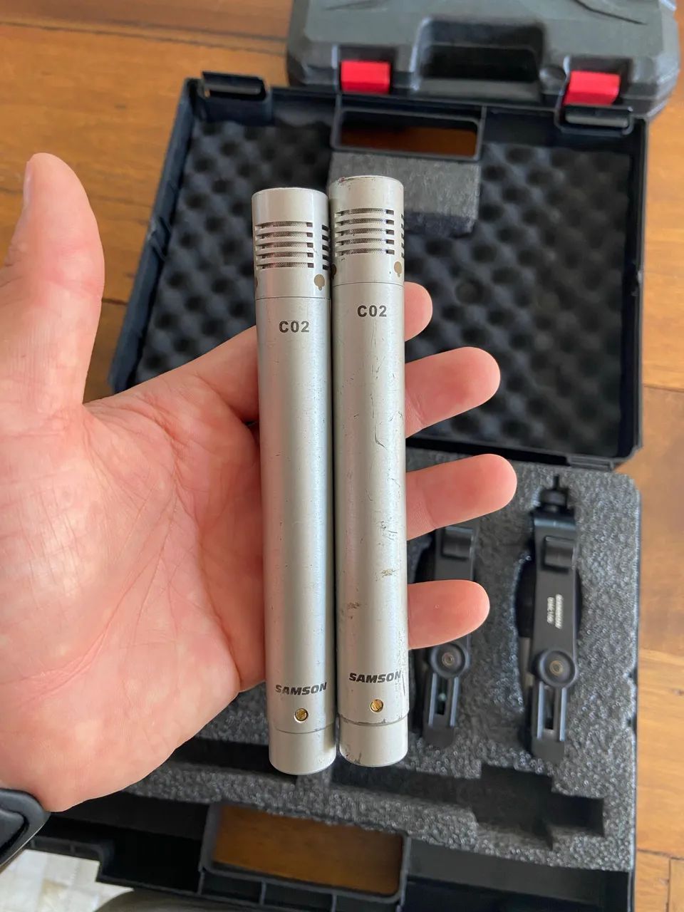 Kit bateria Samson 7 peças 64175970793859124