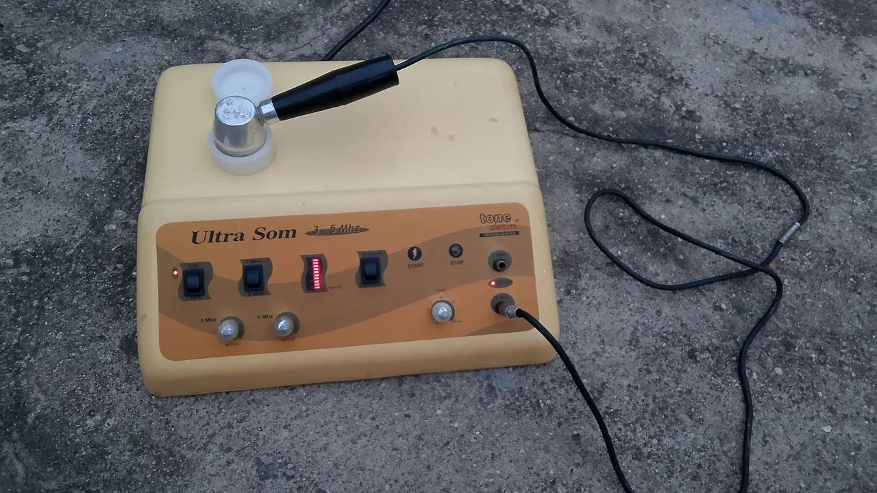 ANTIGO ULTRASSOM 3-5 MHz TONE DERM - Foto 3