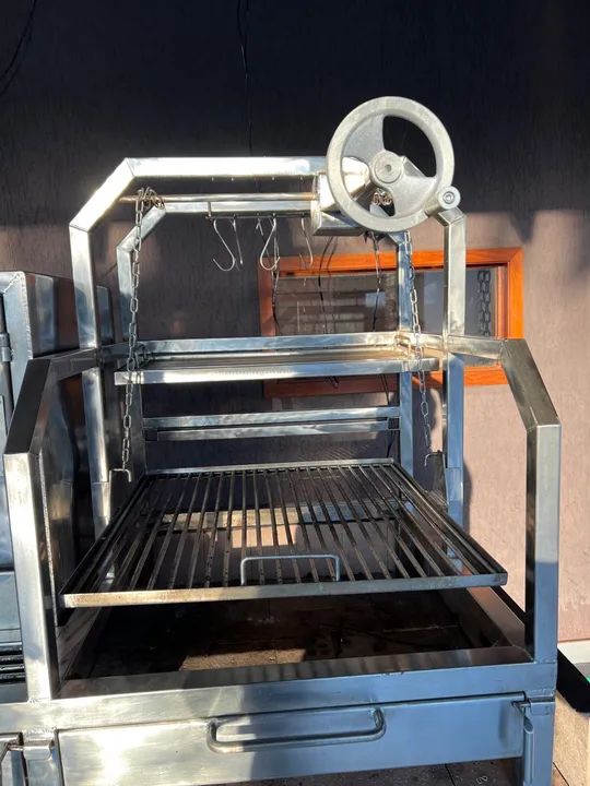 Churrasqueira Parrila em Aço Inox - Foto 3